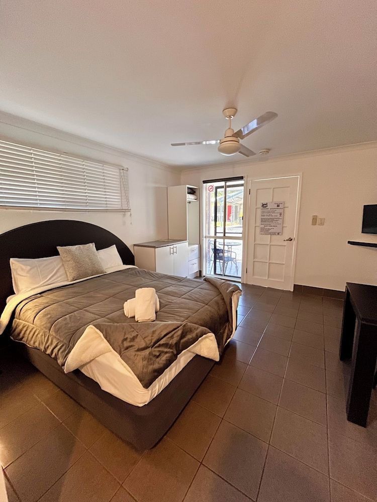 Agnes palms motel Comfort Cabin, Patio