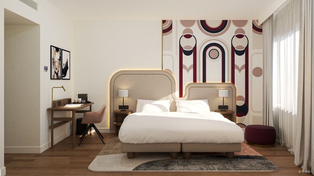 Via Antwerp Classic Twin Room