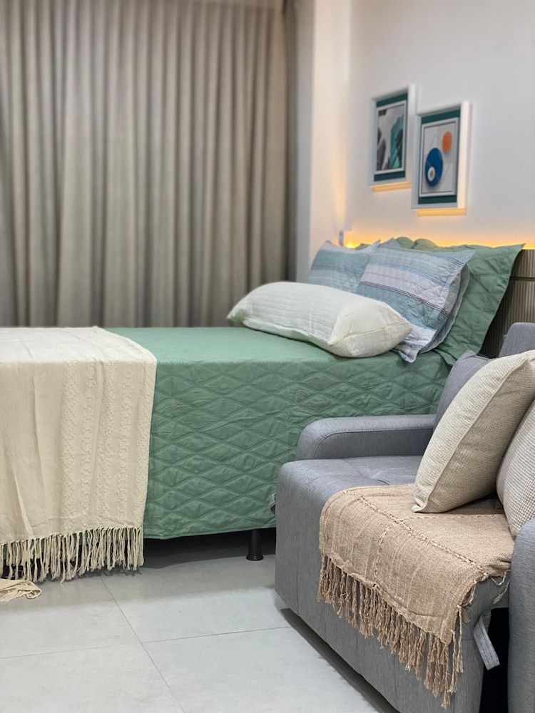 Comfort Studio, Double and Sofa Bed, Pool View, Balcony