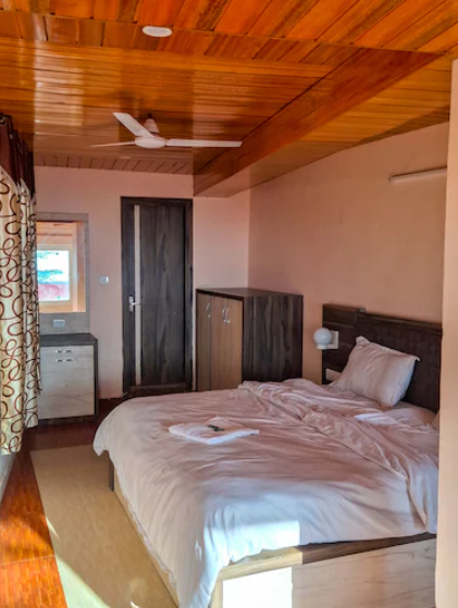 The Krishna Hotel and Restaurant Deluxe Room