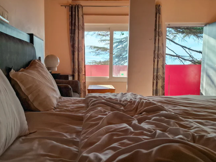 The Krishna Hotel and Restaurant Deluxe Room 5