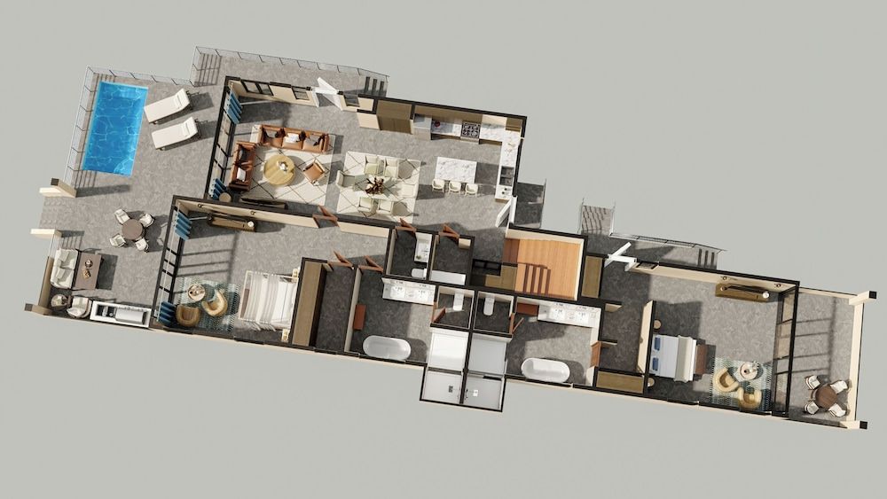 Prana Maya Island Resort 3 Bedroom; 3.5 Bath Oceanfront Villa w/plunge pool 3