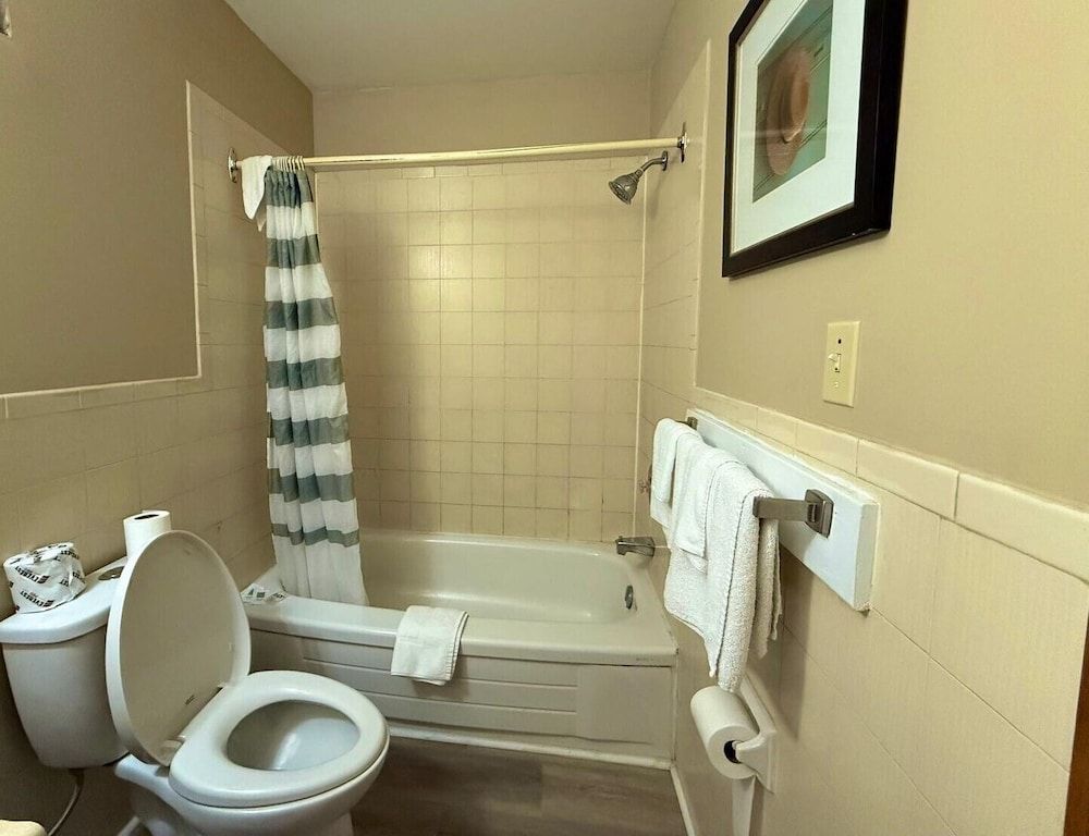 Mohawk Motel Room, 1 King Bed with Sofa bed, Non Smoking 4