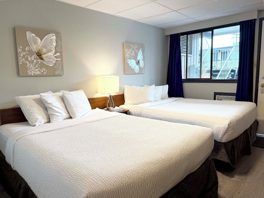 Departure Bay Motel Room, 2 Queen Beds