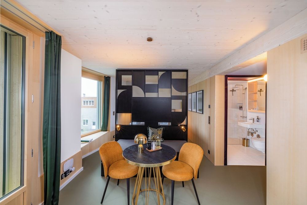 Modern Studio with Balcony