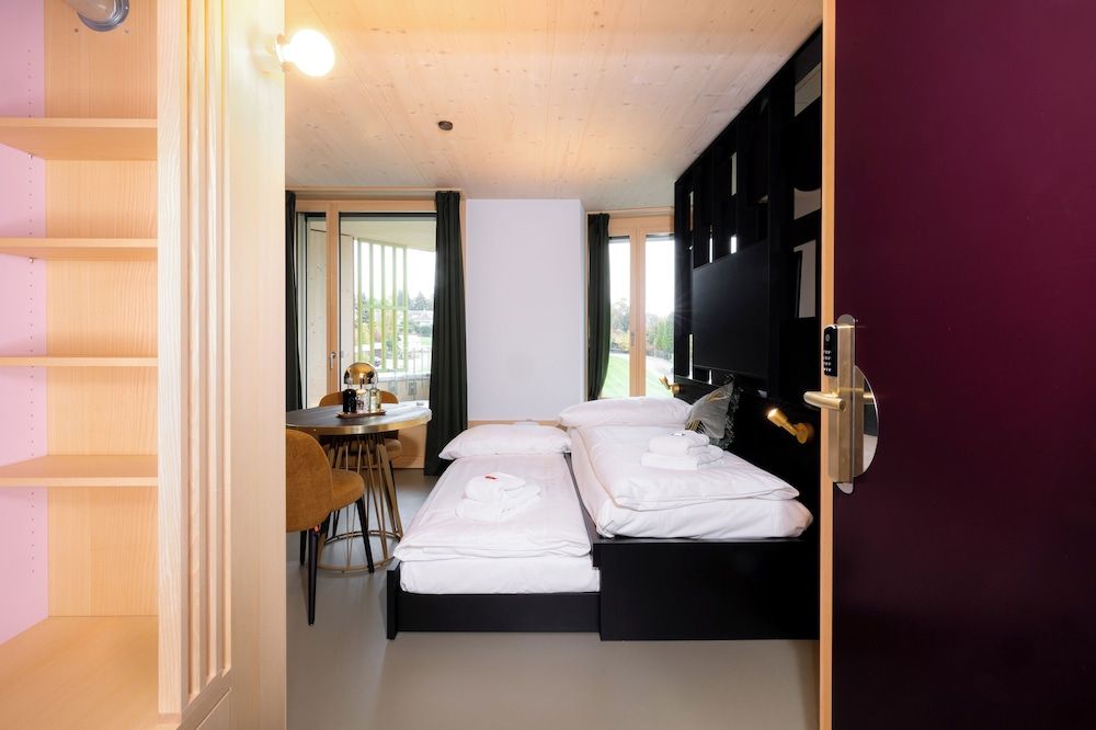 Modern Studio with Balcony