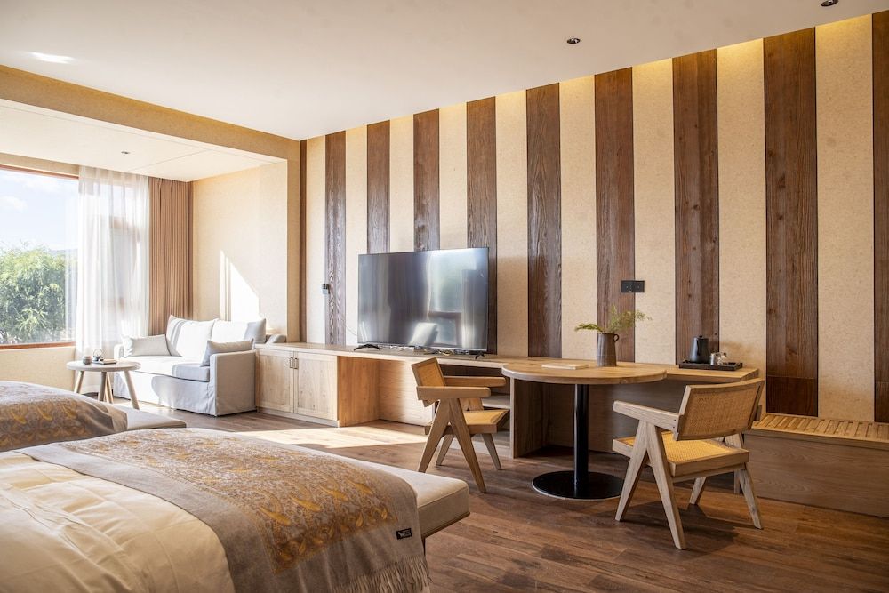 Shujia wengmacuozangshidujiazhuangyuan Luxury Twin Room, Multiple Beds, Air conditioning, Courtyard View