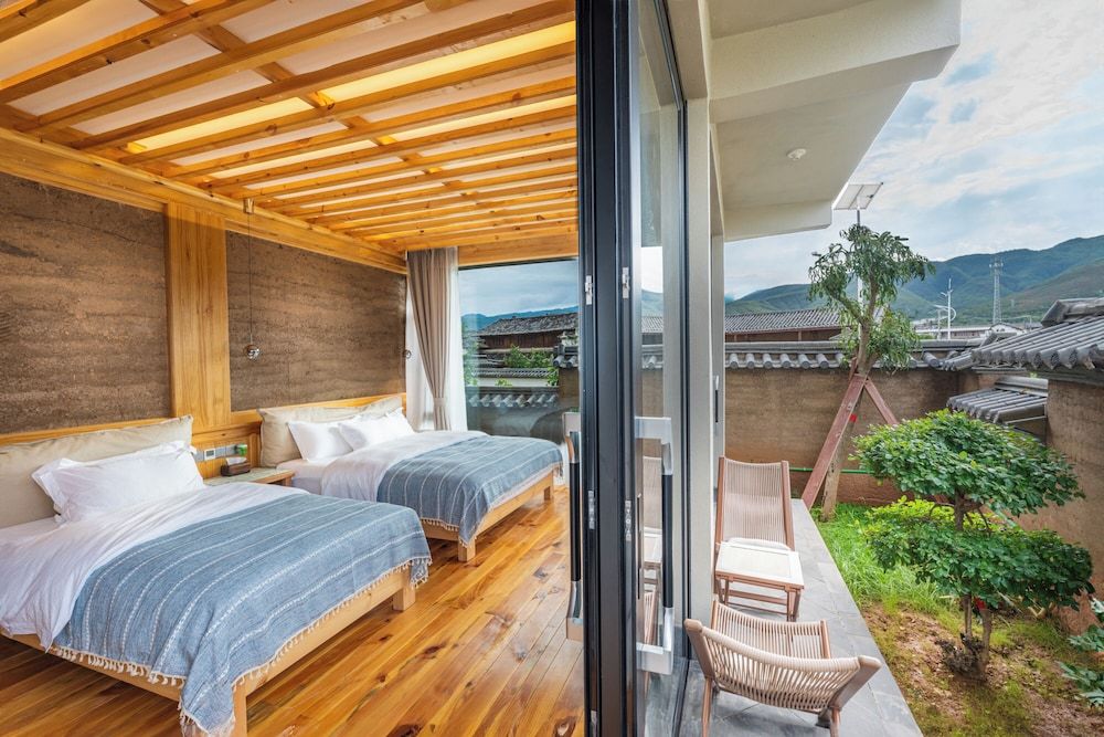 Superior Double or Twin Room, Multiple Beds, Non Smoking, Hill View