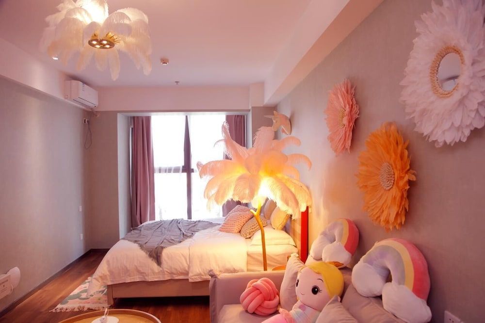 BO KE Jiu Ju Intelligence Apartment Theme King Room 8