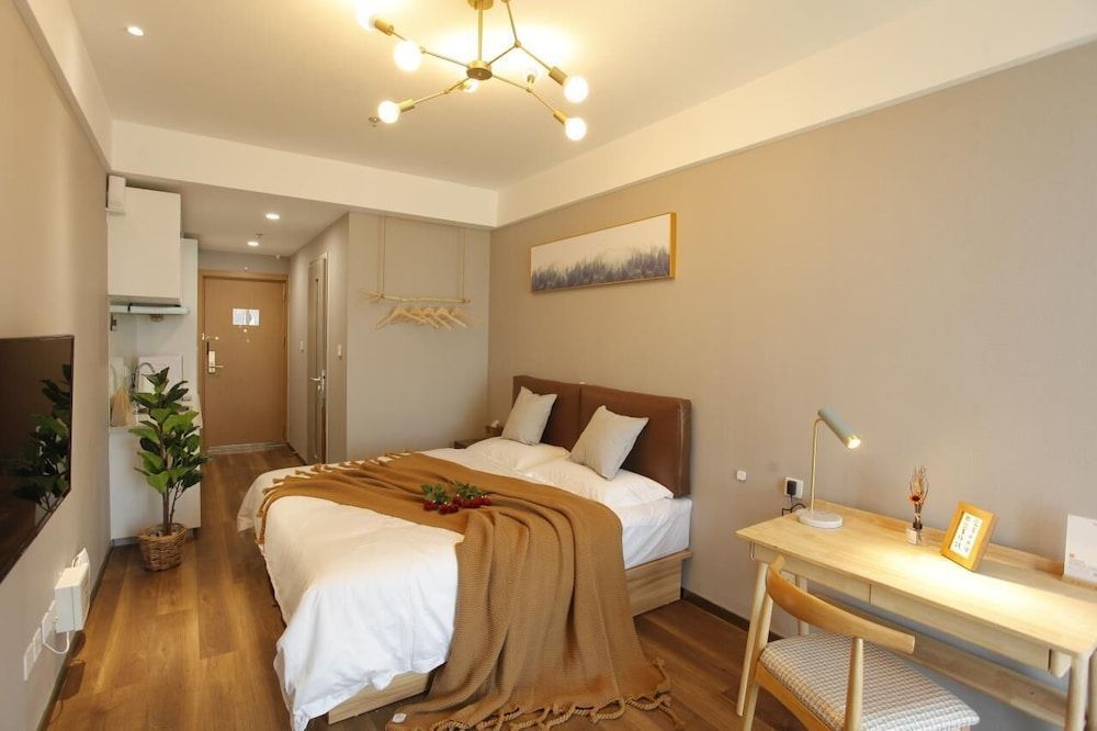 BO KE Jiu Ju Intelligence Apartment Theme King Room 7