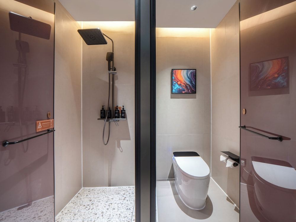 chongqinglangxidujiajiudian Superior Double Room, City View 3