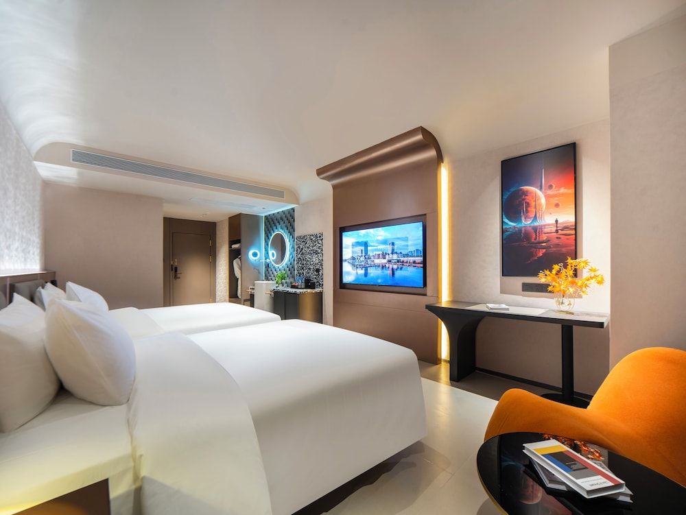 chongqinglangxidujiajiudian Basic Twin Room 2