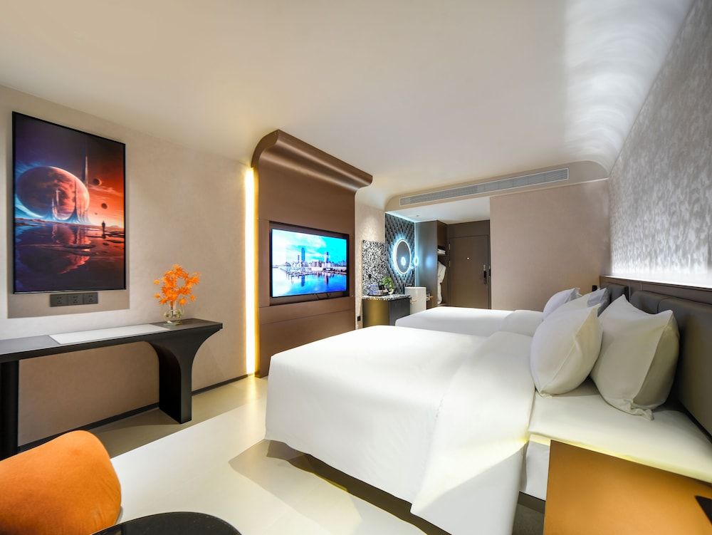 chongqinglangxidujiajiudian Basic Twin Room