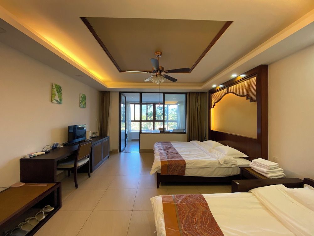 GuangPo MeiYa Homestay LingShui Classic Apartment, Garden View