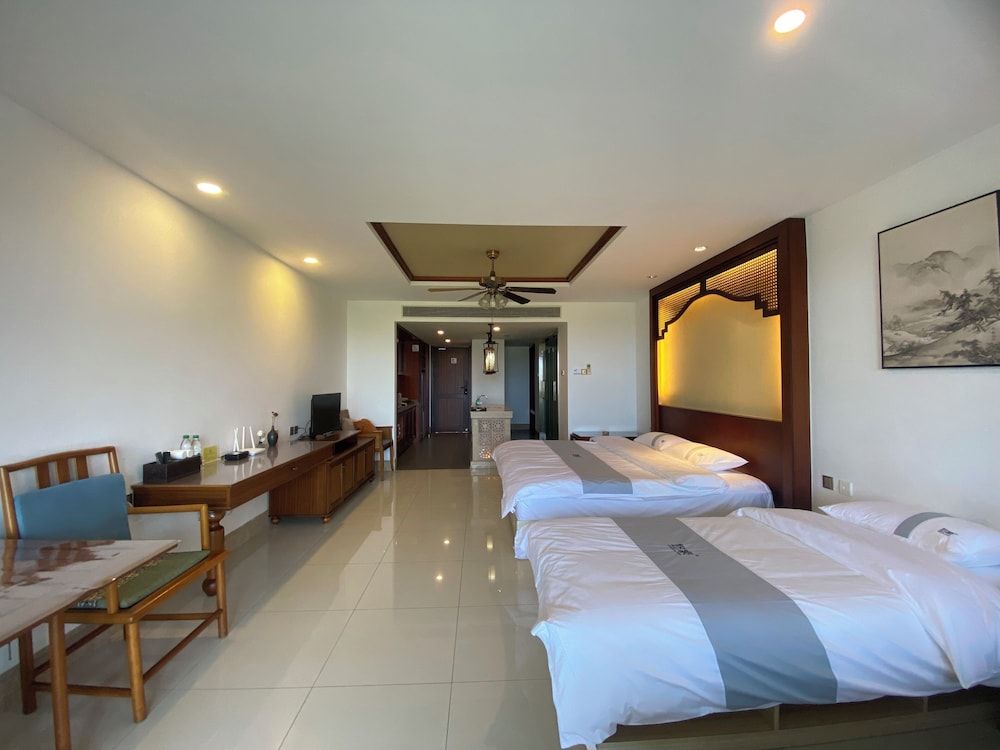 GuangPo MeiYa Homestay LingShui Elite Apartment, Garden View