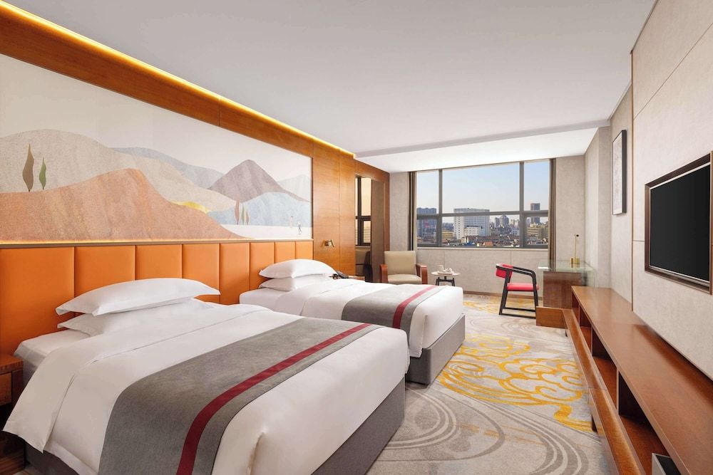 Deluxe Room, 2 Twin Beds, Smoking