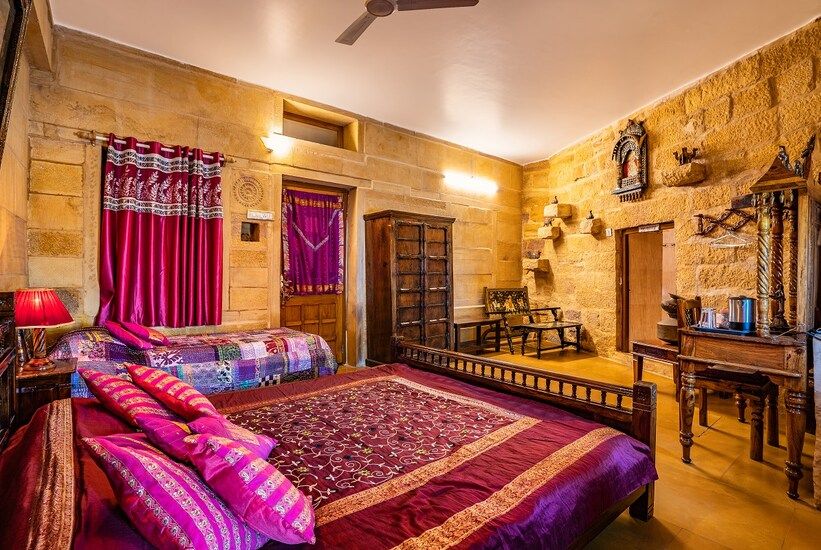 Hotel Garh Jaisal Haveli Heritage Room 4