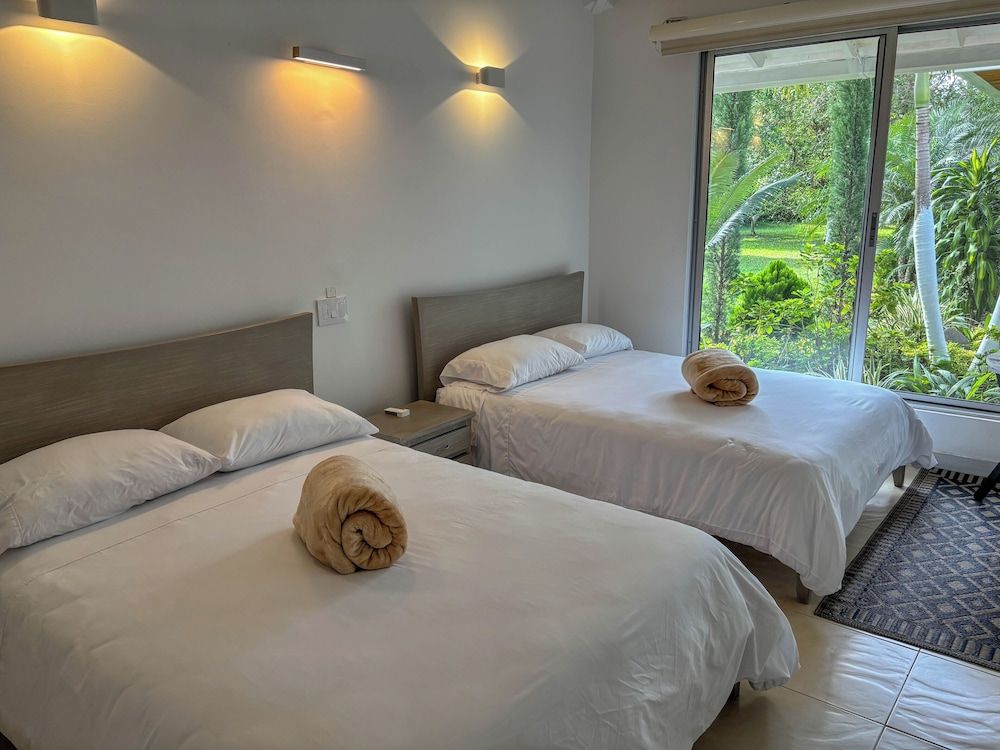 Comfort Quadruple Room, Garden View