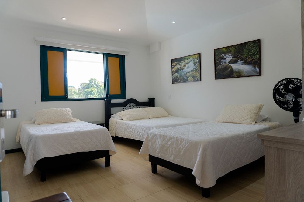 Comfort Quadruple Room, Garden View
