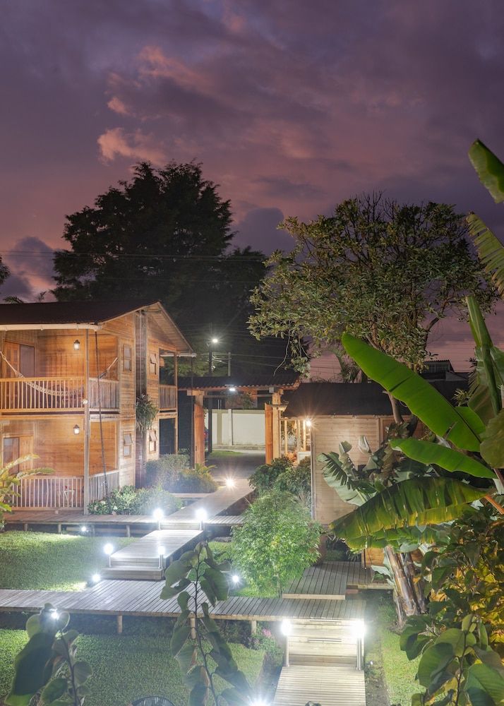 Front of property - evening/night