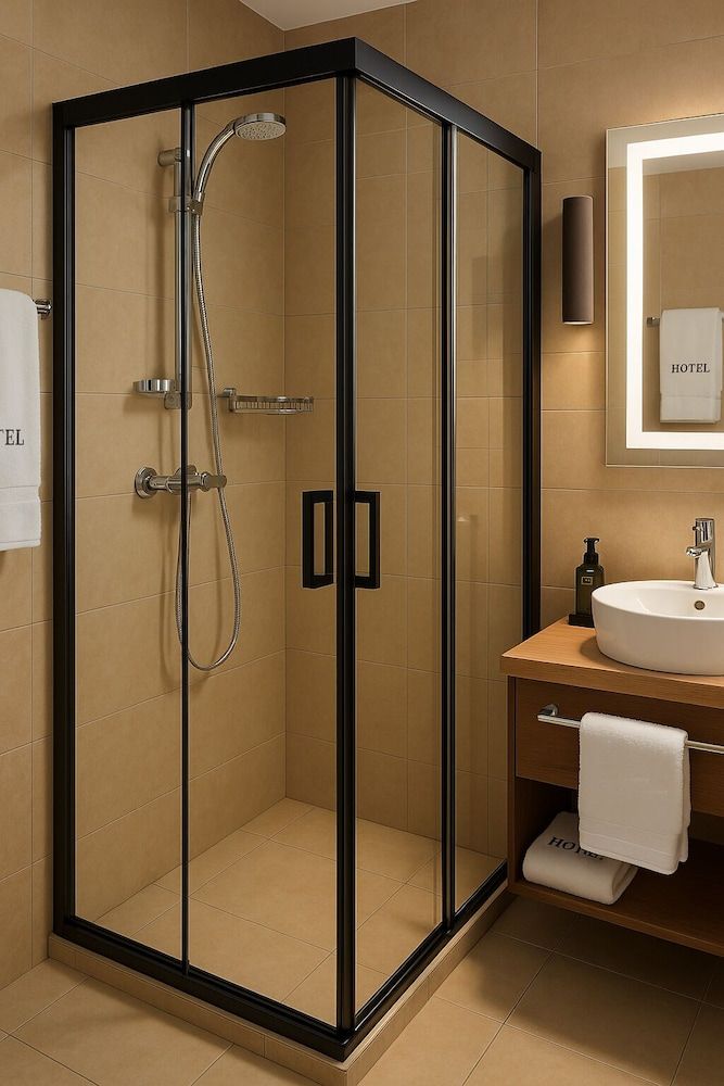 Awen Hotel Vechta Standard Twin Room, 1 Bedroom, City View 5