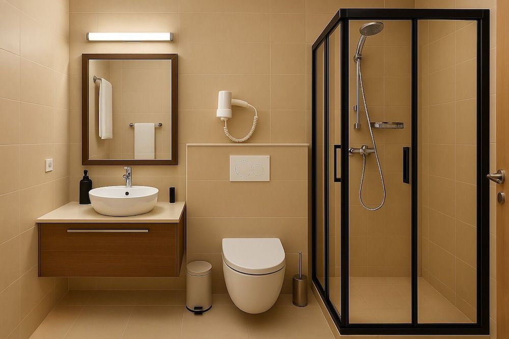 Awen Hotel Vechta Standard Twin Room, 1 Bedroom, City View 7