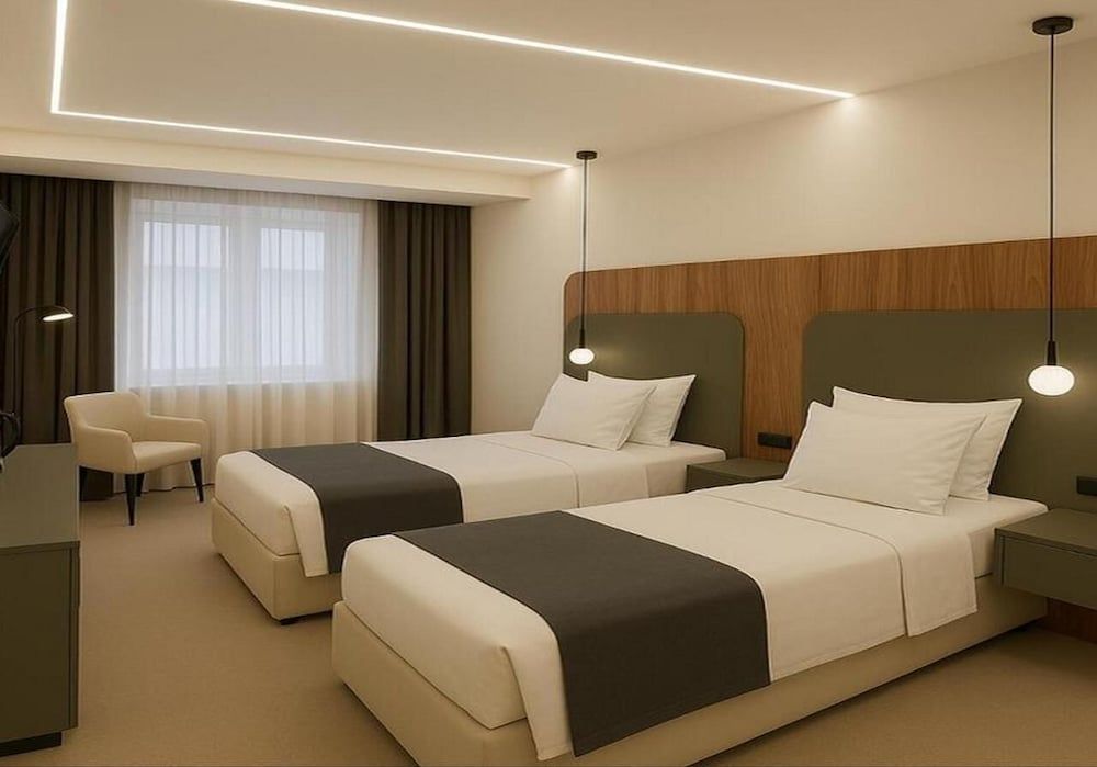 Awen Hotel Vechta Standard Twin Room, 1 Bedroom, City View 2