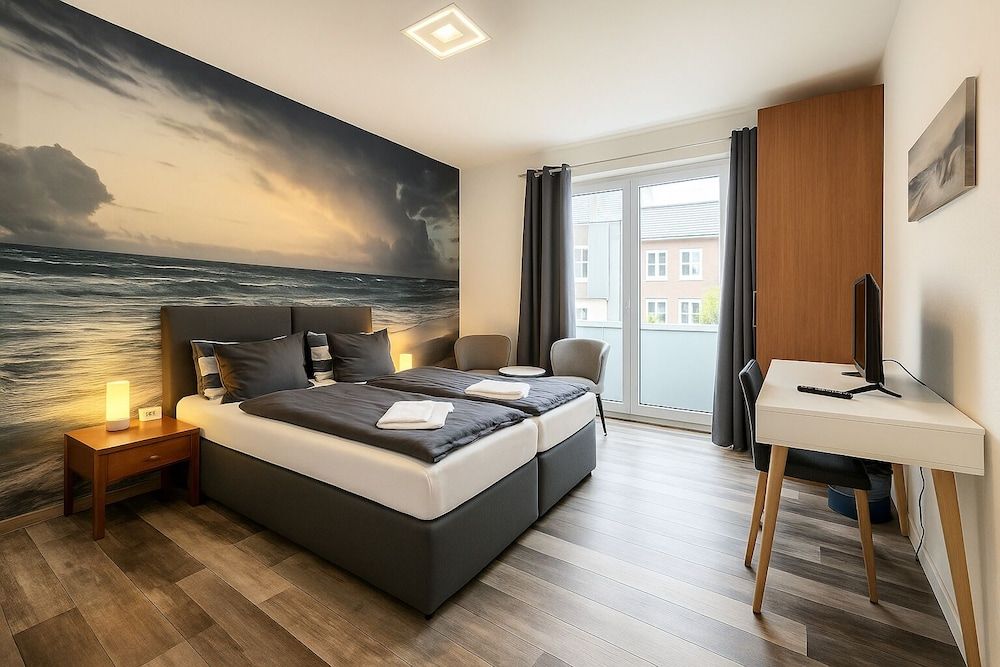 City Center Hotel Garni Cuxhaven Basic Double or Twin Room 7