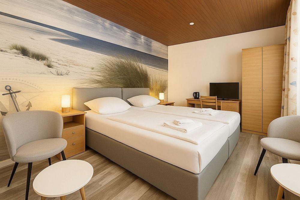 City Center Hotel Garni Cuxhaven Basic Double or Twin Room 9