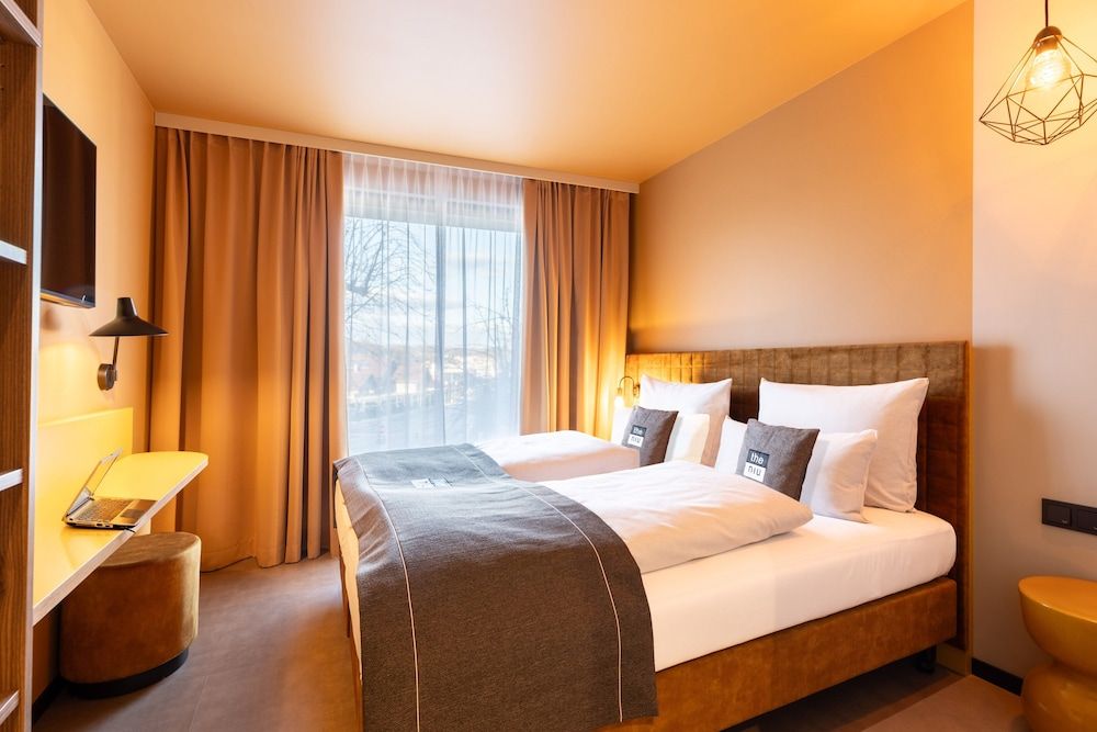 Holiday Inn – the niu, Flux Passau by IHG Standard Room, 1 Queen Bed, River View 7