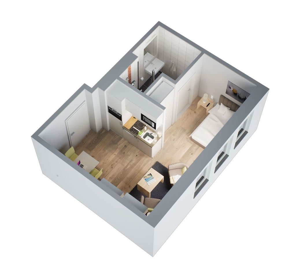 Room layout blue print