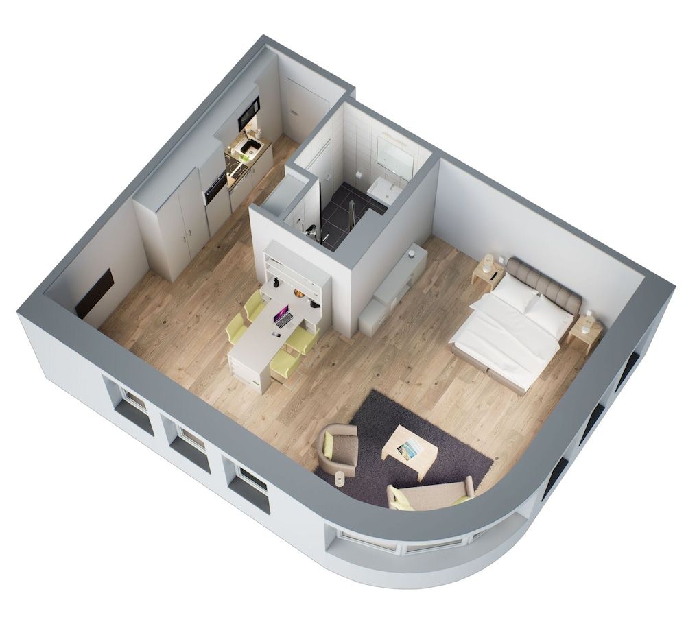 ADAPT APARTMENT HOTEL Siegen Superior Apartment 3