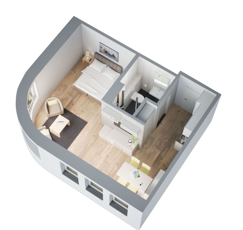 Room layout blue print