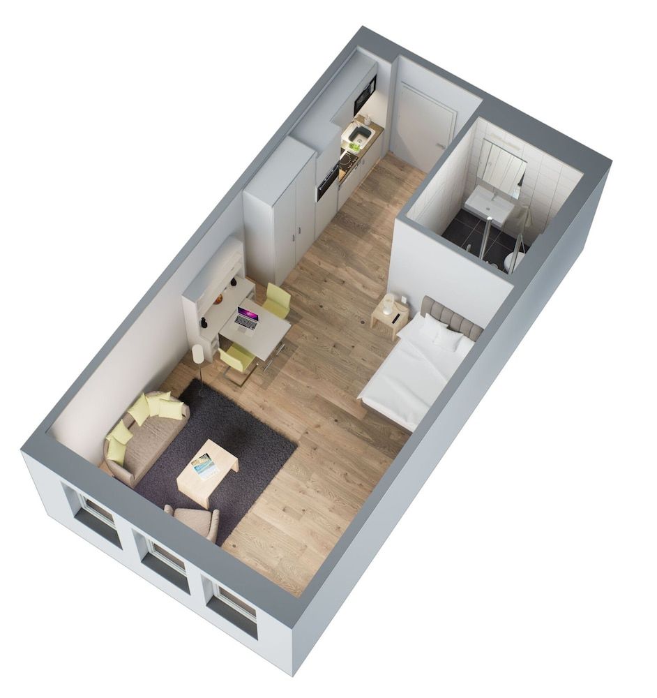 Room layout blue print