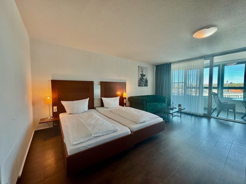 My Park hotel Kempten by AR hotels Classic Double or Twin Room, City View 7