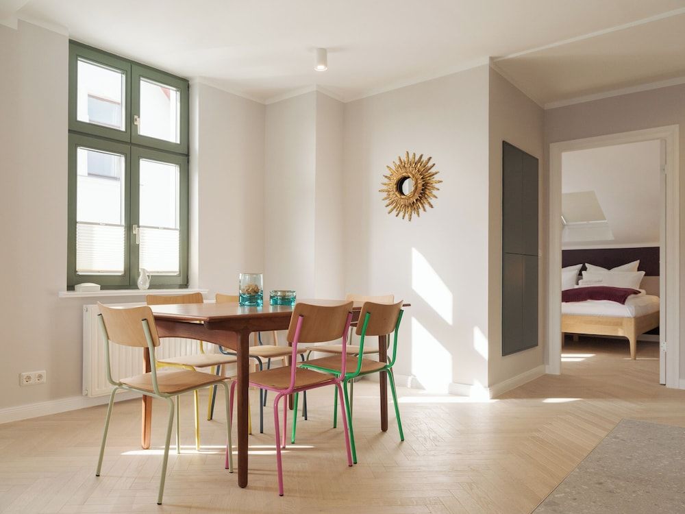 OSTKÜSTE Villa Steigel Design Apartments Deluxe apartment with 2 bedrooms, sauna, and balcony - No. 6 9