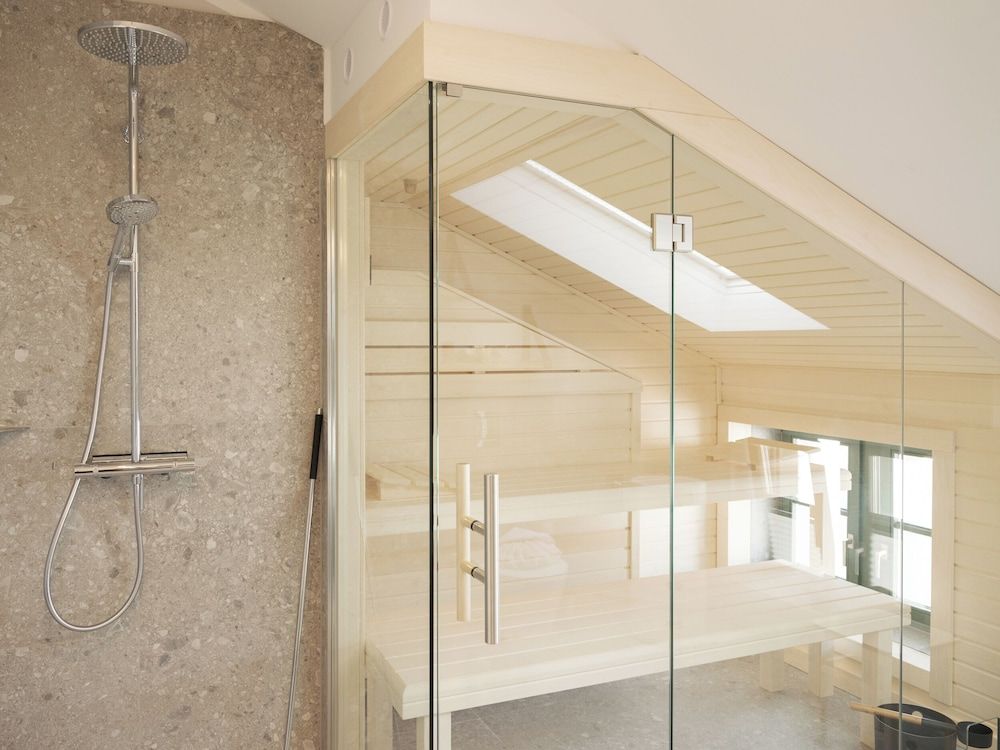 OSTKÜSTE Villa Steigel Design Apartments Deluxe apartment with 2 bedrooms, sauna, and balcony - No. 6 4