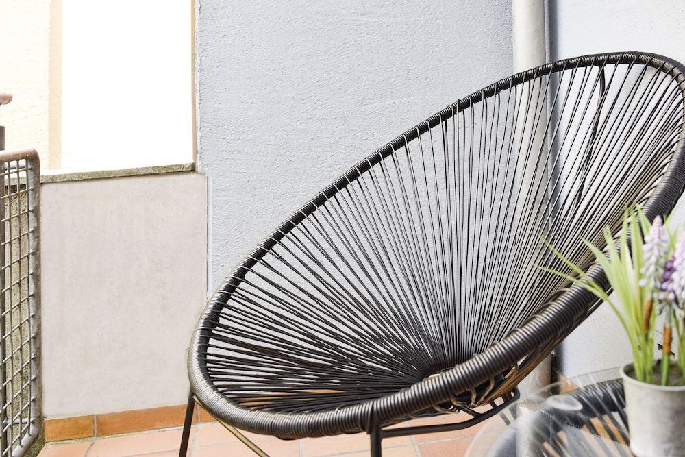 Donau Lodge Boardinghouse Chalet Suite, Balcony with garden view 4