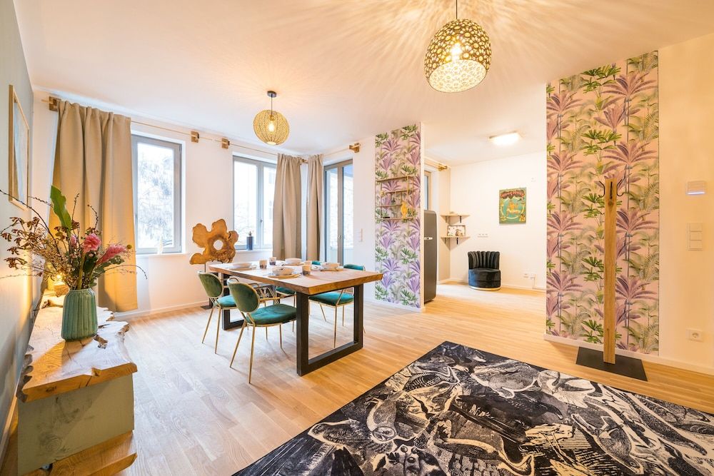 Apartments am Weinberg Deluxe Apartment, 1 King Bed, Bathtub, Courtyard View 11