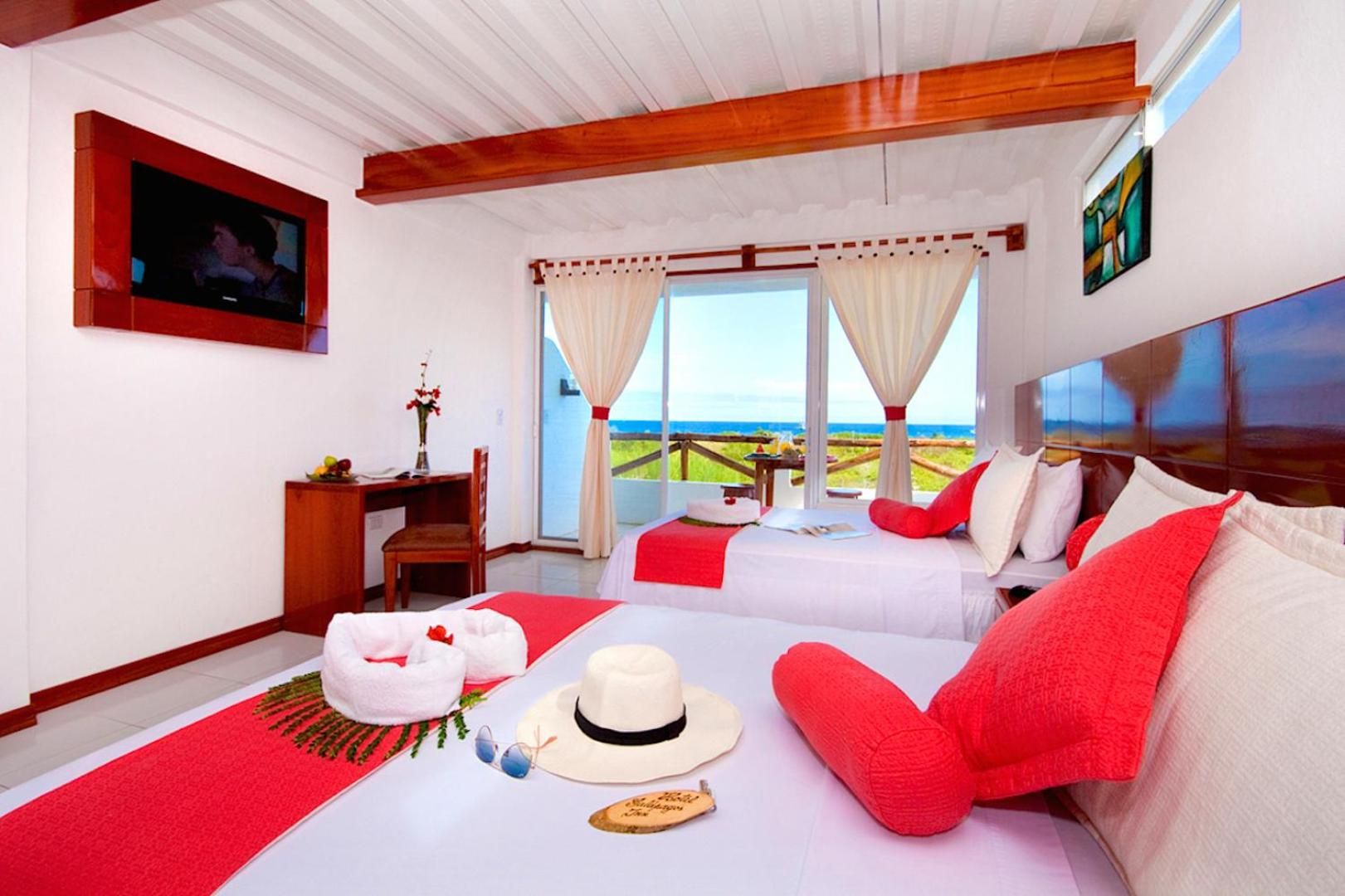 Hotel La Casa de Judy Deluxe Double Room with Balcony and Sea View