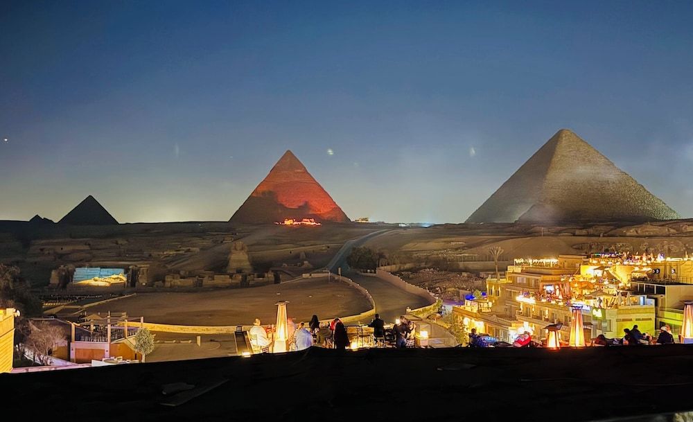 Royal Golden Pyramids View