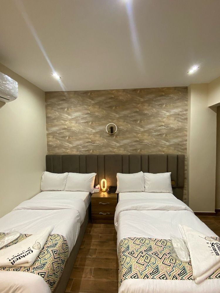 Luxury Room, 2 Double Beds, City View, Garden Area