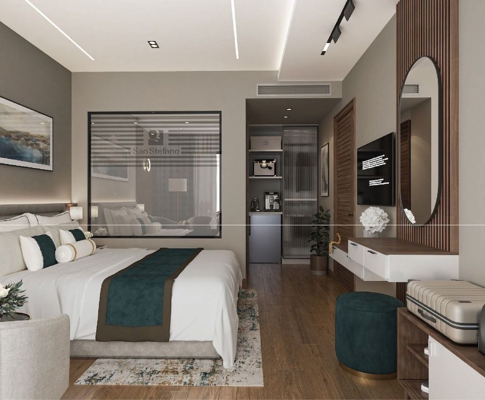 XU San Stefano Hotel Standard Double Room, Balcony, Pool View 5