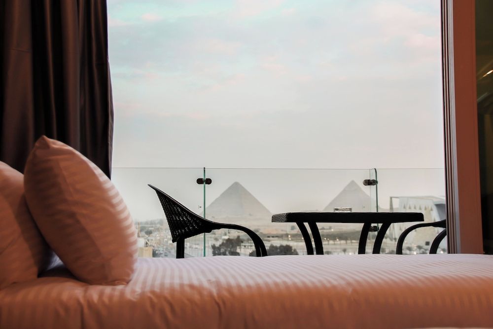 Asia Pyramids View Deluxe Double or Twin Room, Balcony, Mountain View 10