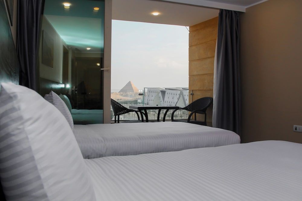 Asia Pyramids View Deluxe Double or Twin Room, Balcony, Mountain View