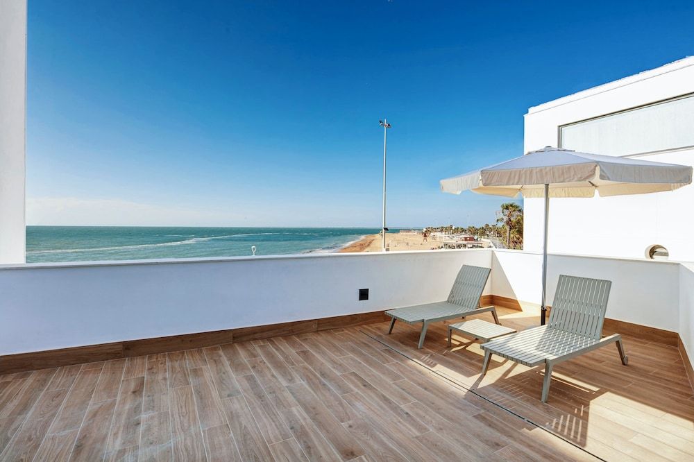 Superior Double Room, Terrace (Premium, Lateral Sea View)