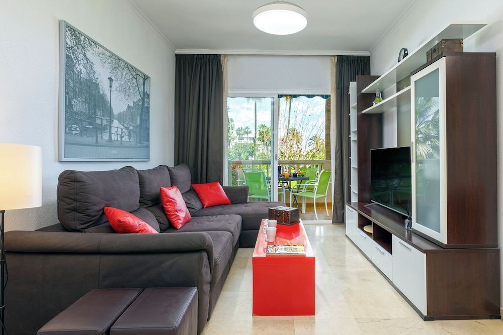 Apartment, Balcony, Garden View