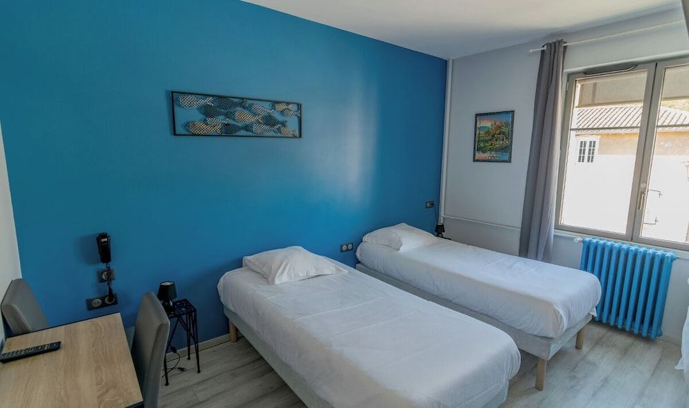 Hôtel de l'Abbaye Twin Room 3