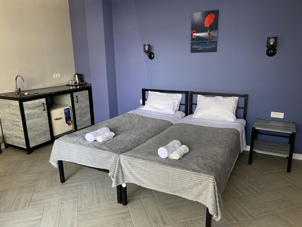 Superior Triple Room, Kitchen, Mountain View