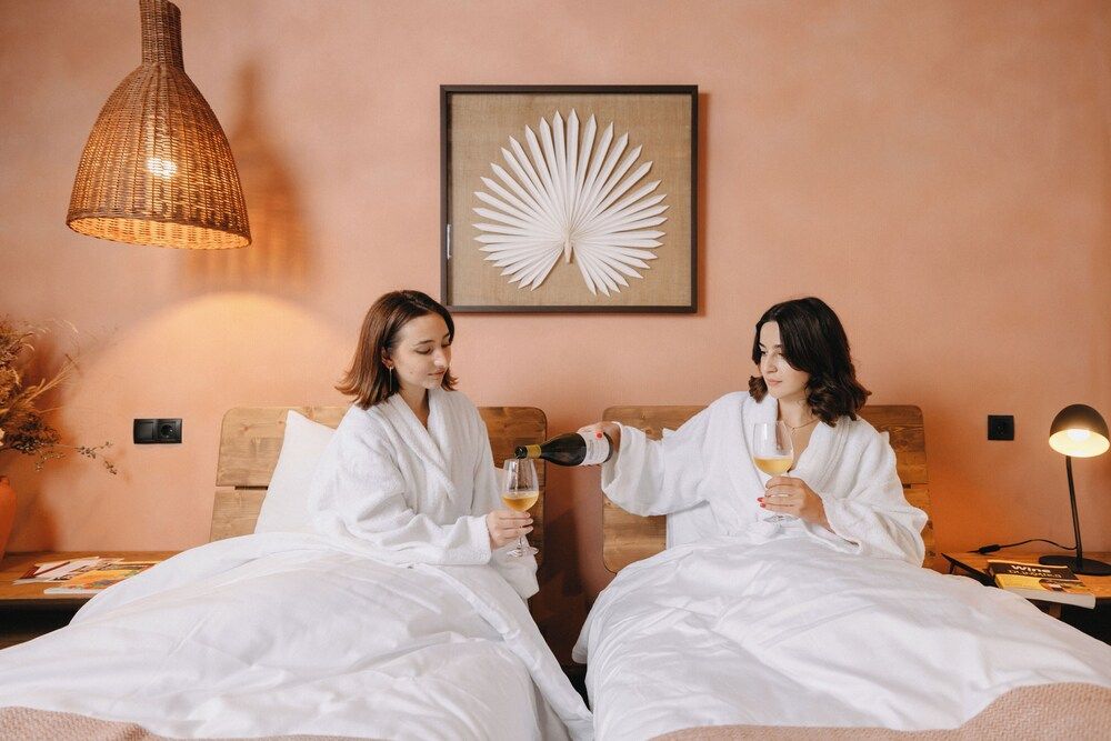 Hameau Mukhrani Standard Twin Room, Balcony, Garden View 6